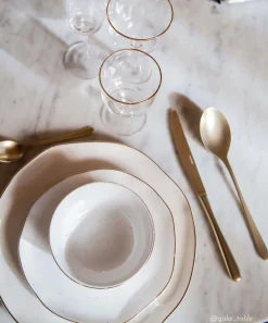 Assiette en porcelaine Ø 26 cm A WHITE