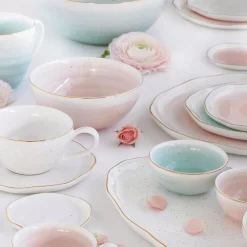 Coffret de 2 bols en porcelaine Ø 22 cm GREEN