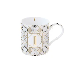 Tasse en porcelaine de 350 ml MONOGRAM I